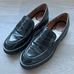 Franco Sarto patent loafers women’s size 8.5